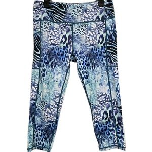 CVG Constantly Varied Gear Capri Leggings XL Wild Thing Pockets Squat-proof EUC